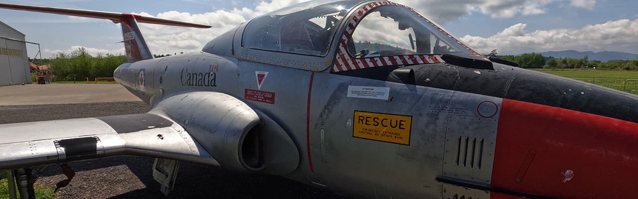 Snowbird arrives at the museum